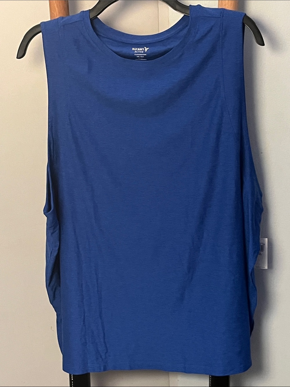 Old Navy CloudMotion Blue Sleeveless women’s Tank Top XXL Tall NWT New with Tags